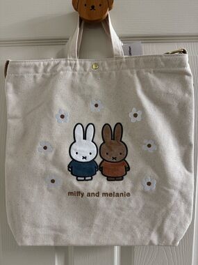 Miffy and Melanie Canvas Tote Bag